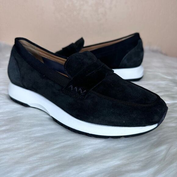 Aquatalia Krizza Suede Sporty Loafer Sneakers Size 8